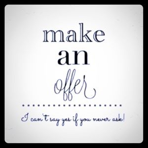 I’m negotiable! Make me an offer!